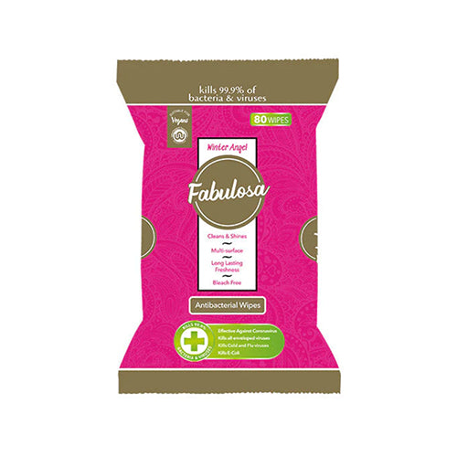 Fabulosa Winter Angel Universalios Dezinfekcinės Valymo Servetėles 80vnt